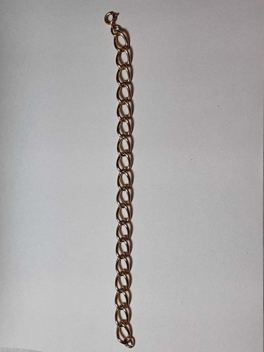 Cable Bracelet - Yellow Gold 14k (.585) 12.4 grams 7 inch