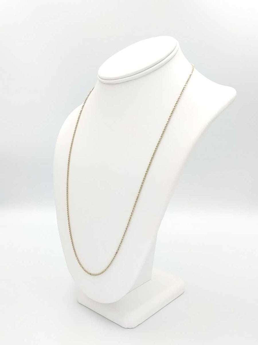 Rope Chain - Yellow Gold 14k (.585) 5.5 grams 23 inch