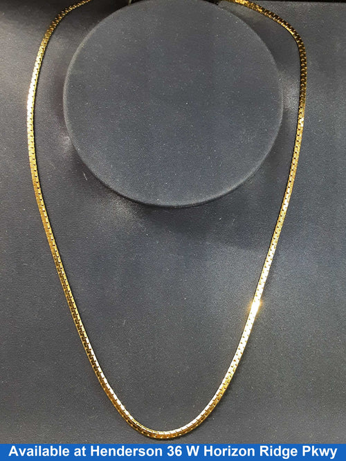 Chain - Yellow Gold 14k (.585) 5.6 grams 14 inch