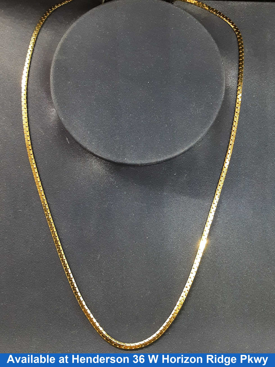 Chain - Yellow Gold 14k (.585) 5.6 grams 14 inch
