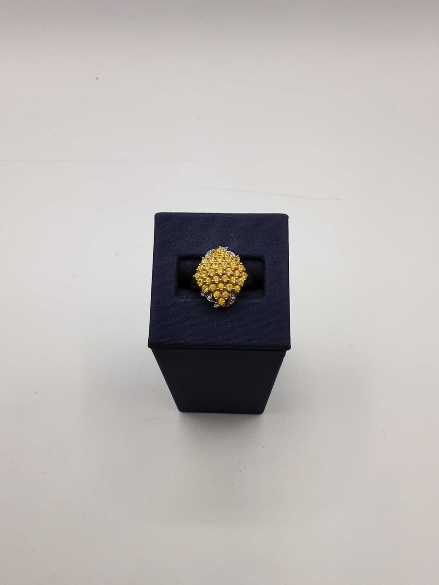 Women's Ring - Yellow Gold 10k (.417) 4.9 grams Size 6.5