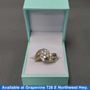 Women's Ring - Yellow Gold 10k (.417) 8.9 grams Size 7