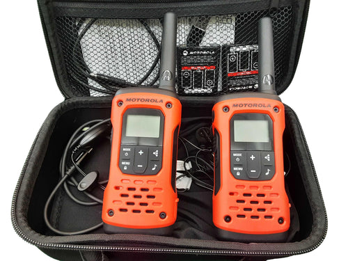 Motorola T605 H20 Orange Walkie Talkie