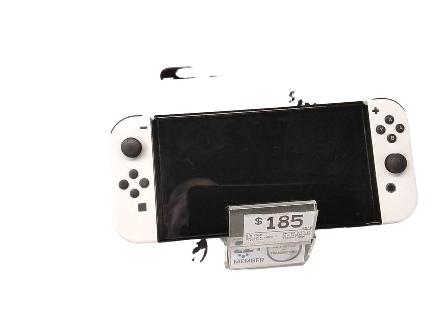 Nintendo Switch Oled (64gb) White Portable Video Game System