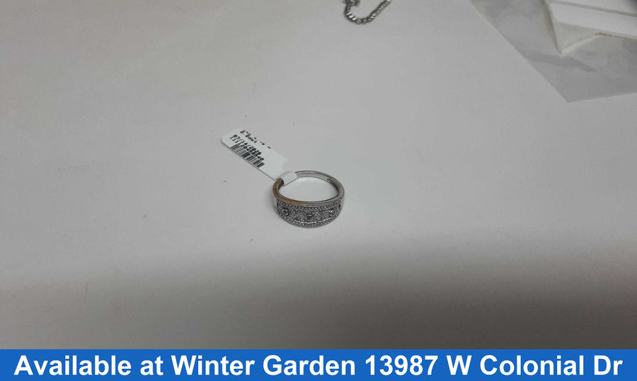Women's Ring - White Gold 10k (.417) 2.7 grams Size 7