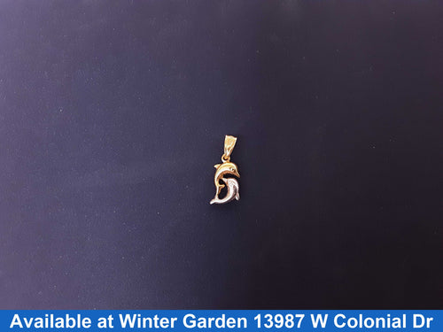 Pendant - Tricolor Gold 14k (.585) 0.8 grams