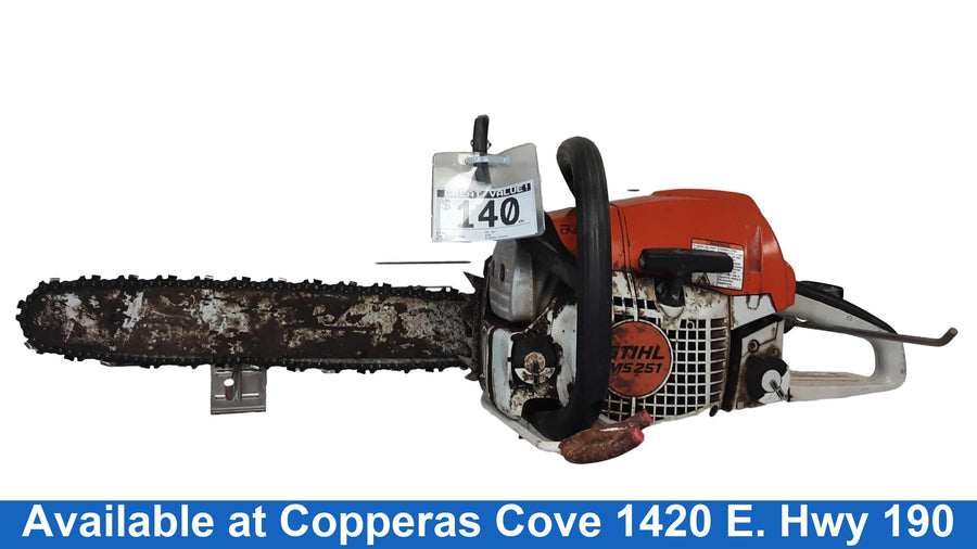 Stihl Ms 251 Orange Chain Saw