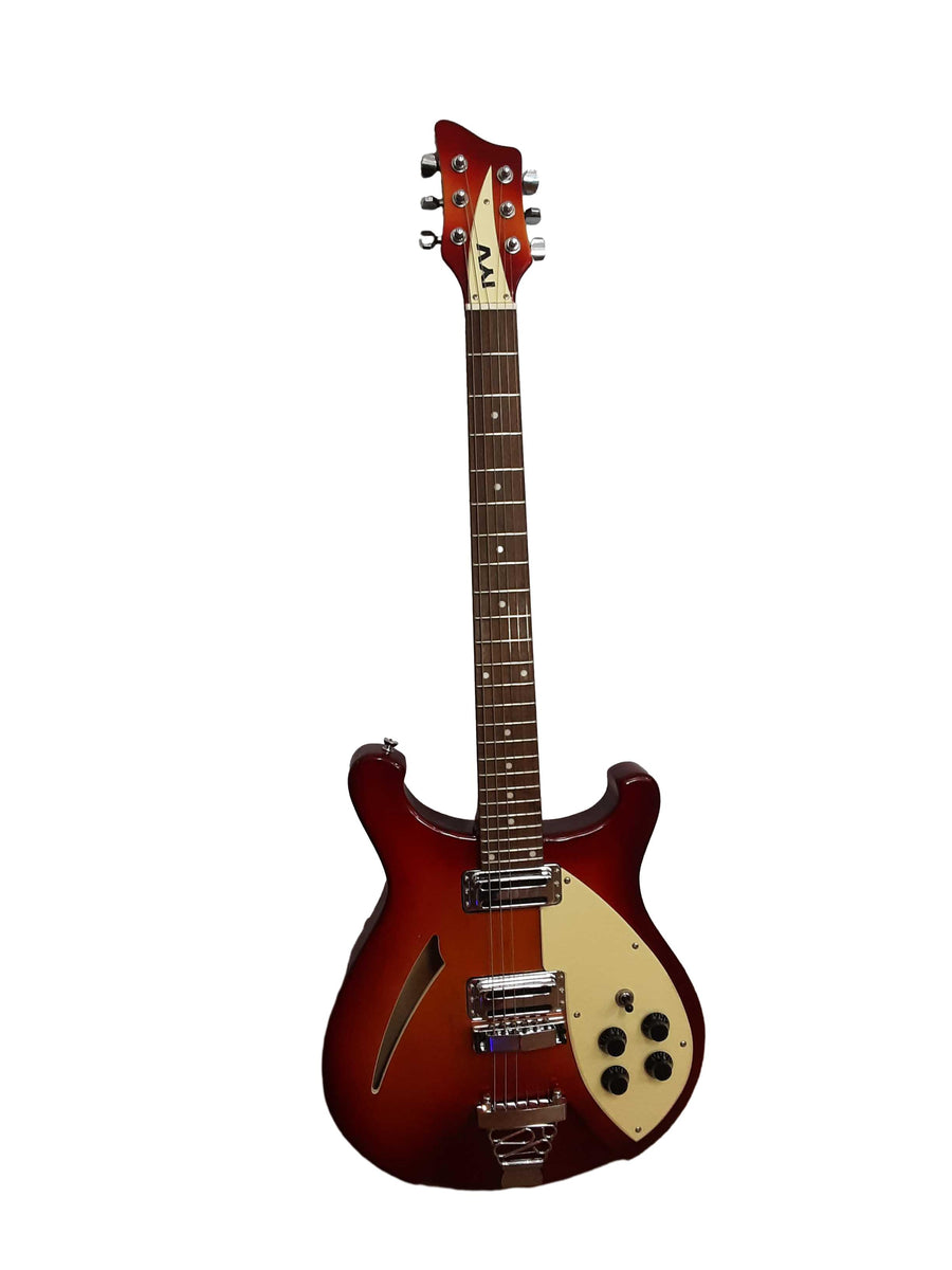 Iyv Guitar Brown Electric Classic Guitar