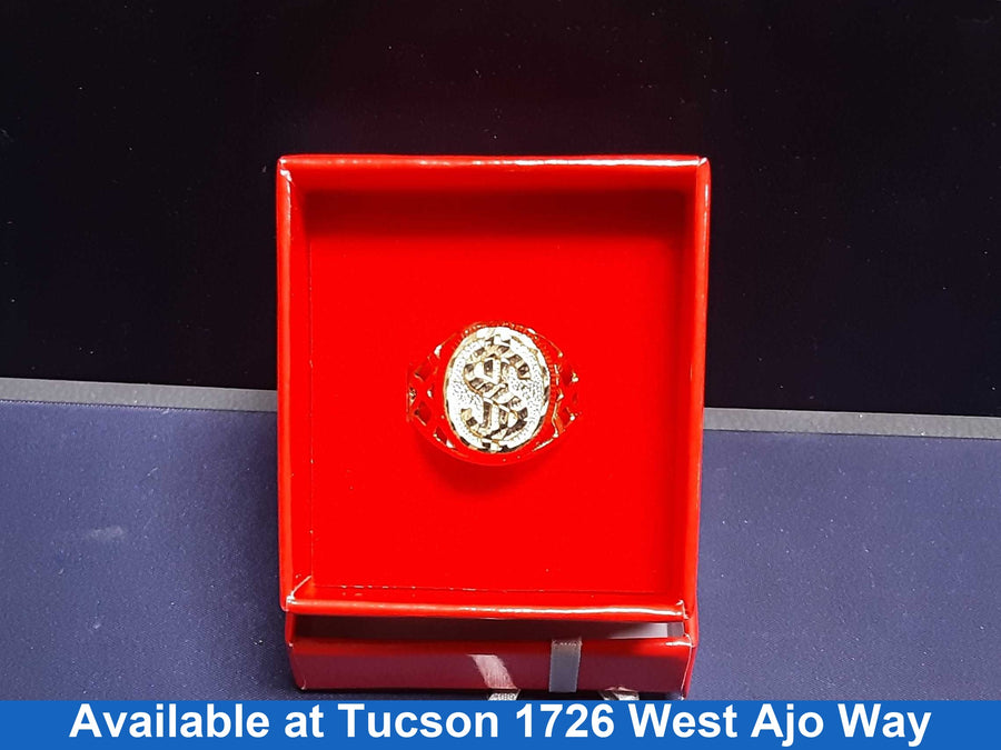 Men's Ring - Yellow Gold 10k (.417) 7.9 grams Size 8.5