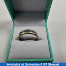 Ring - Wedding Band - White Gold 10k (.417) 5.1 grams Size 9.5