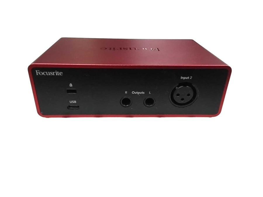 Focusrite Scarlett Solo Red Classic Audio Interface
