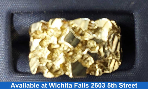 Women's Ring - Yellow Gold 10k (.417) 4 grams Size 7