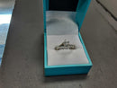 Women's Ring - Solitaire - White Gold 14k (.585) 2 grams Size 8.5
