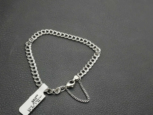Link Bracelet - Silver 7 grams 8 inch