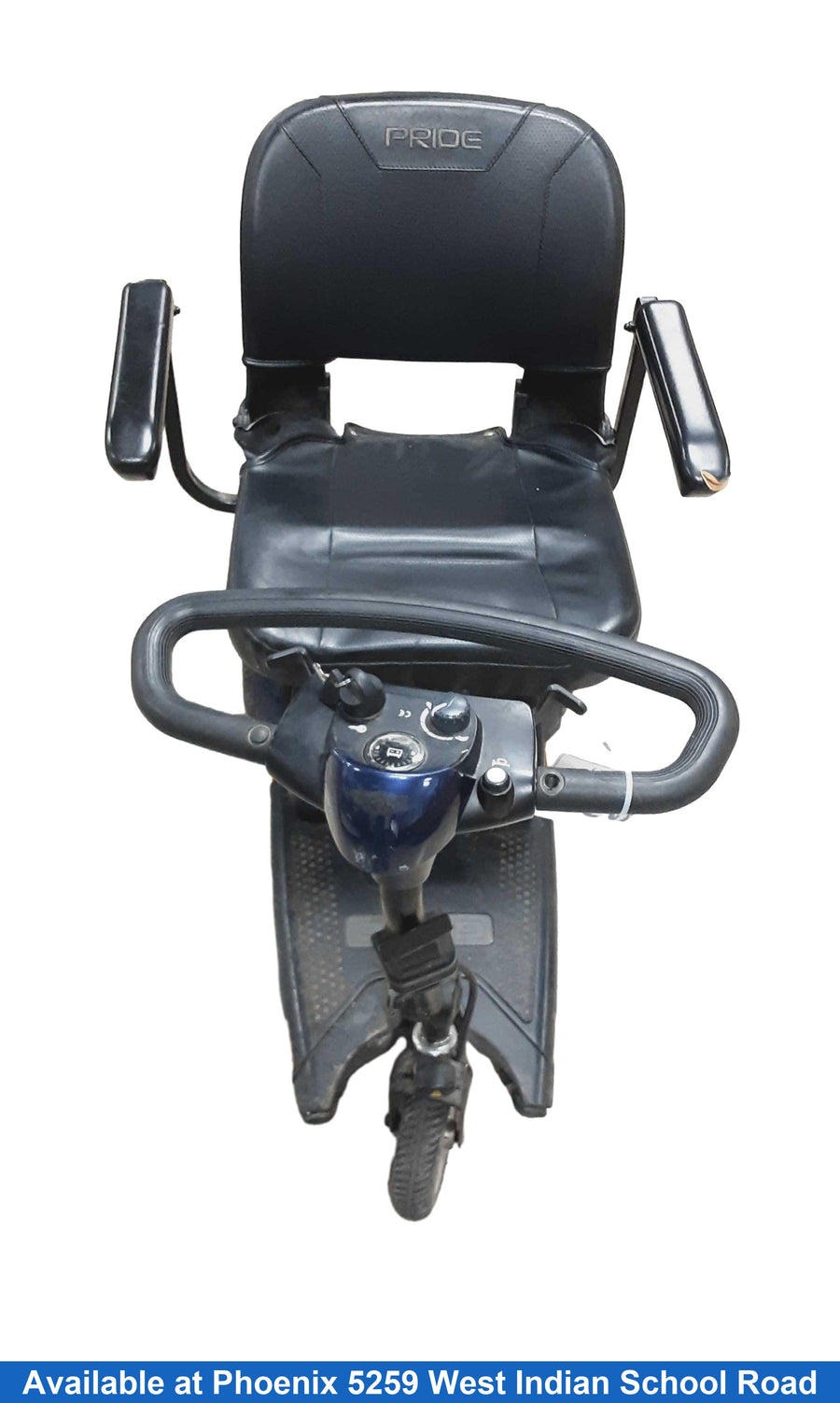 Pride Gogo Black Motorized Wheelchair / Mobility Scooter