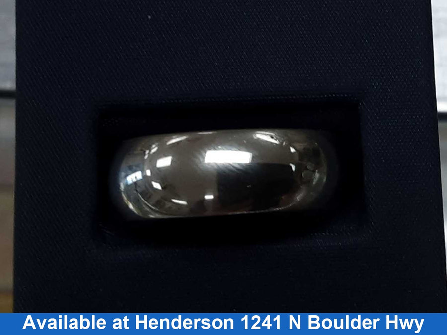 Ring - Wedding Band - White Gold 14k (.585) 8.3 grams Size 20