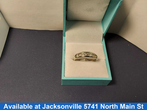 Ring - Wedding Band - White Gold 10k (.417) 4.2 grams Size 14