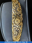 Bangle Bracelet - Yellow Gold 14k (.585) 13 grams 12 inch