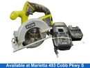 Ryobi P504g Green Cordless Circular Saw
