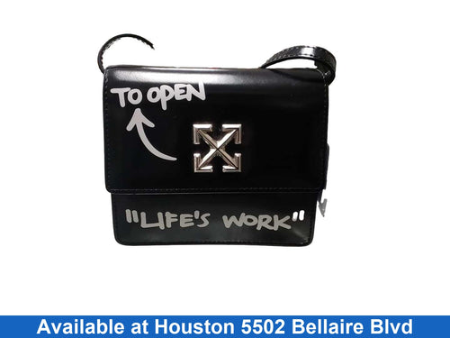 Off White Virgil Abloh Black Purse / Handbag