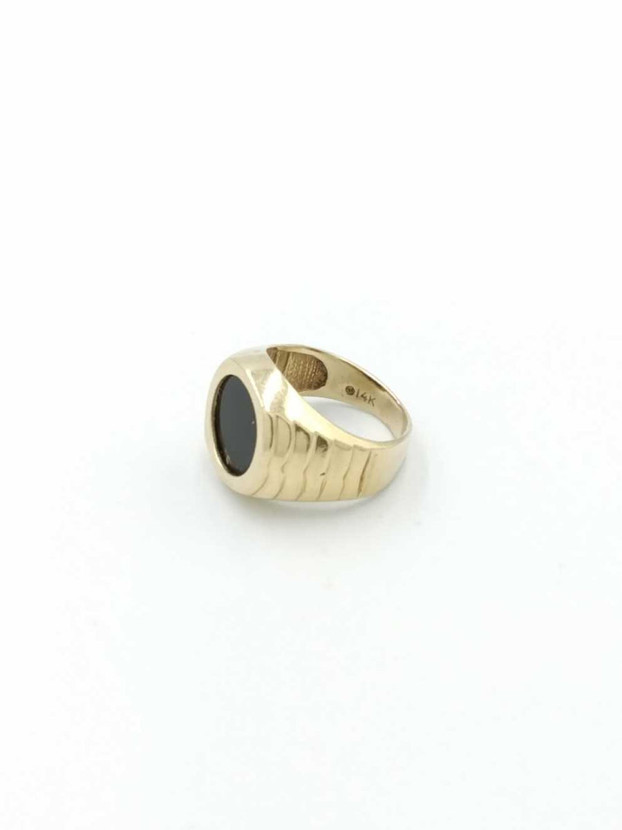Men's Ring - Yellow Gold 14k (.585) 6.3 grams Size 7
