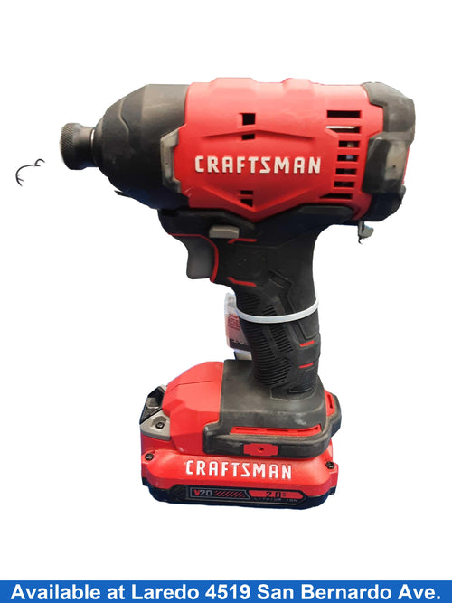 Craftsman Cmcf801 Red Cordless Impact Drill