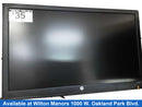 Hp W23371b Black Computer Monitor