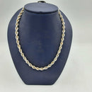 Rope Chain - White Gold 14k (.585) 51.4 grams 20 inch