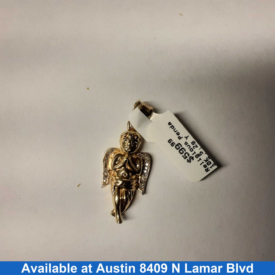 Religious Pendant - Yellow Gold 10k (.417) 5.2 grams