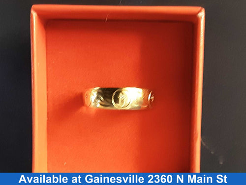Ring - Wedding Band - Yellow Gold 10k (.417) 2.4 grams Size 11