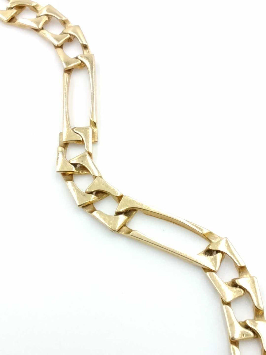Link Bracelet - Yellow Gold 14k (.585) 12.5 grams 8 inch