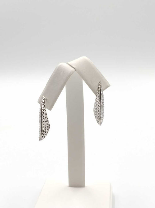 Earrings - White Gold 14k (.585) 3.4 grams