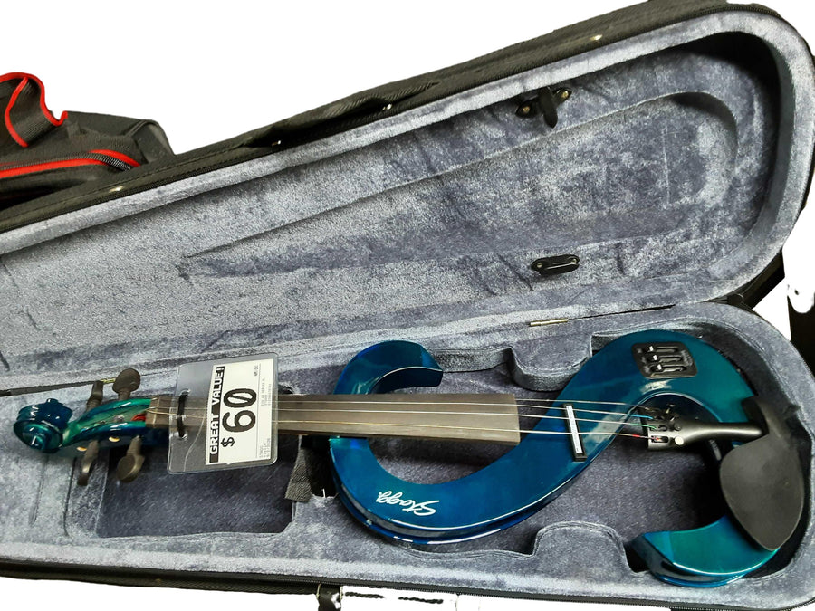 Stagg Evn 44 Series Electric Violin Brown Violin