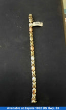 Bracelet - Tricolor Gold 14k (.585) 11.5 grams 8 inch