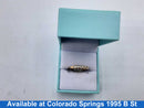 Women's Ring - Anniversary - Yellow Gold 10k (.417) 1.8 grams Size 8.5