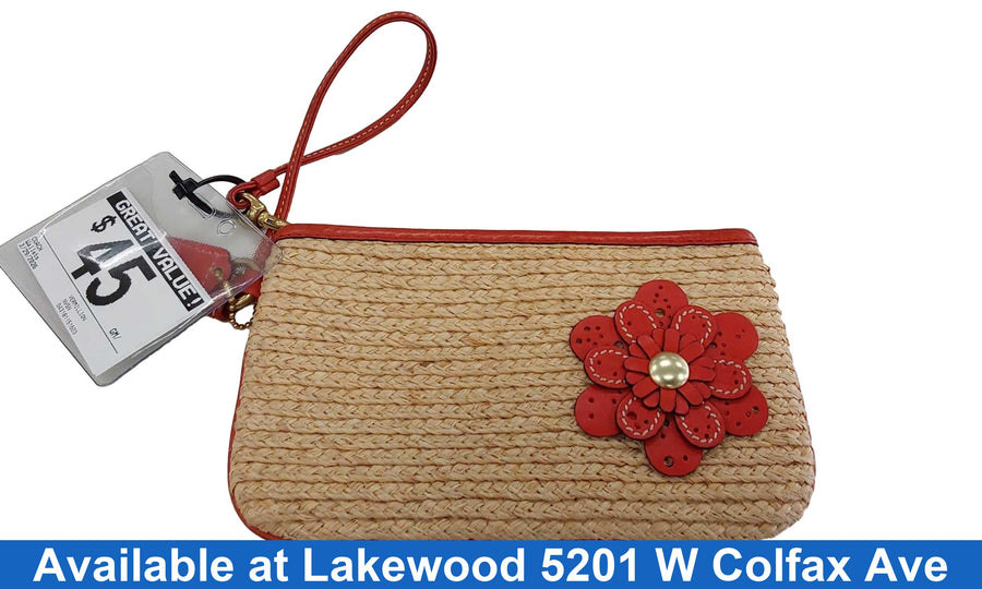 Coach Vermillion Brown Wallet