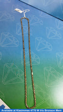 Rope Chain - Yellow Gold 10k (.417) 12 grams 18 inch