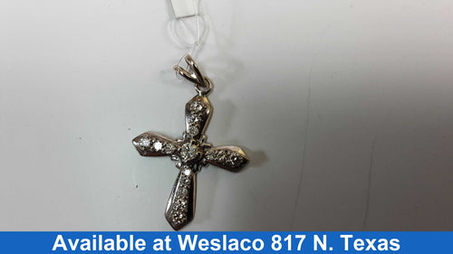 Religious Pendant - White Gold 10k (.417) 5.3 grams