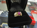 Men's Ring - Yellow Gold 10k (.417) 4.8 grams Size 8.5