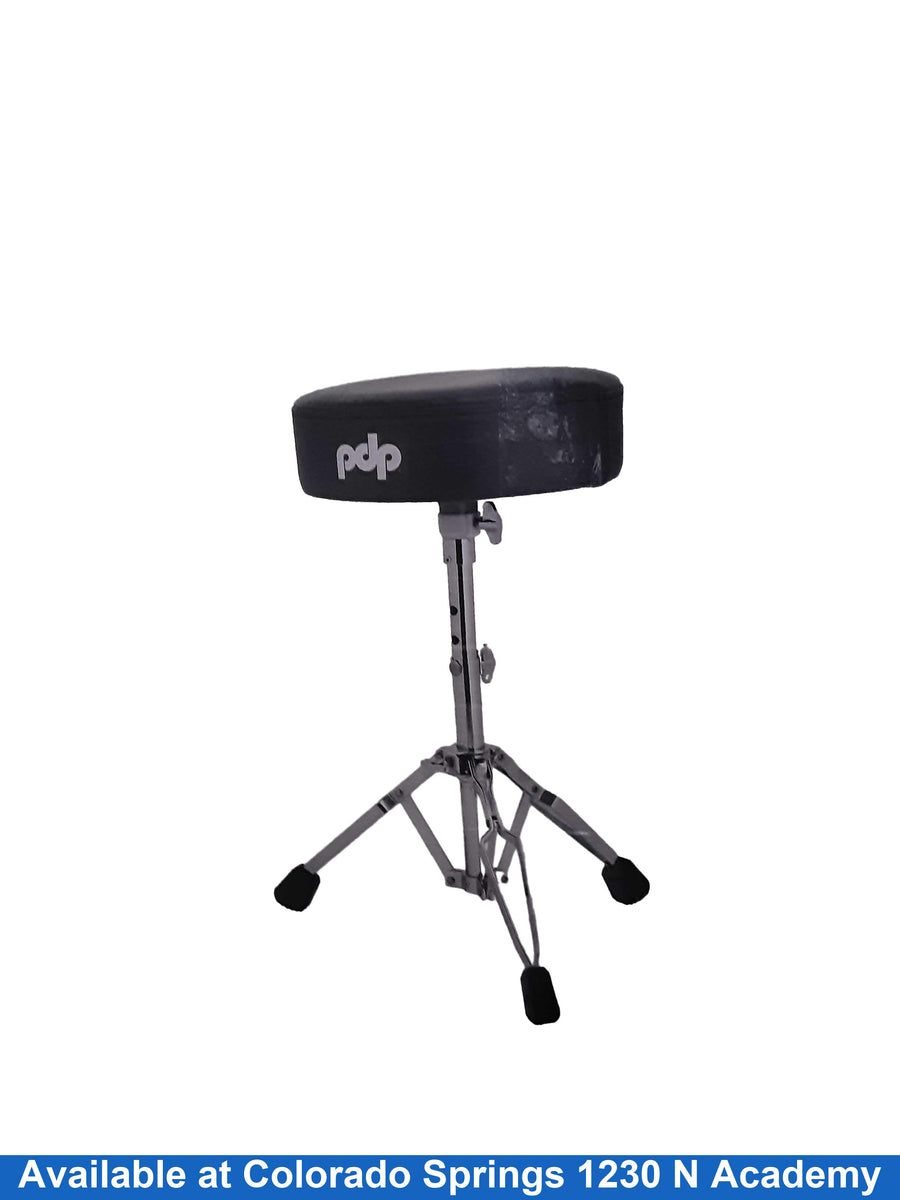 Pdp Gravity Series Gray Music Stool / Bench