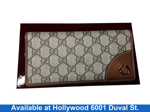 Gucci Gg Emblem Beige / Tan Wallet