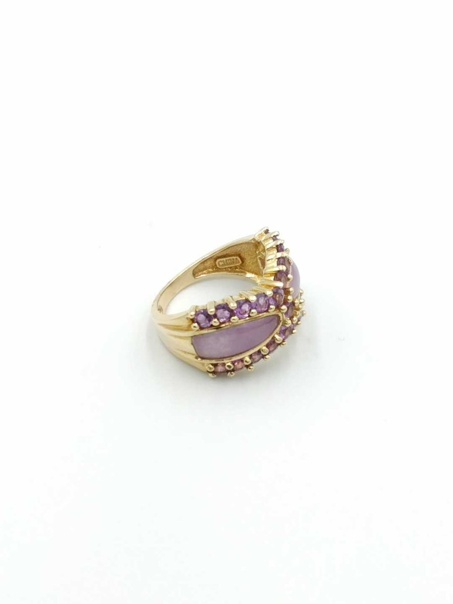 Women's Ring - Yellow Gold 14k (.585) 6 grams Size 20