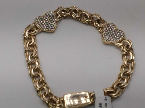 Bracelet - Yellow Gold 10k (.417) 18.5 grams 6 inch