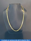 Fox Tail Chain - Yellow Gold 14k (.585) 30.5 grams 24 inch