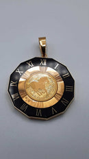 Coin Pendant - Yellow Gold 18k (.750) 8.7 grams