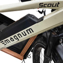 Magnum Scout Beige / Tan Powered Bike Scooter