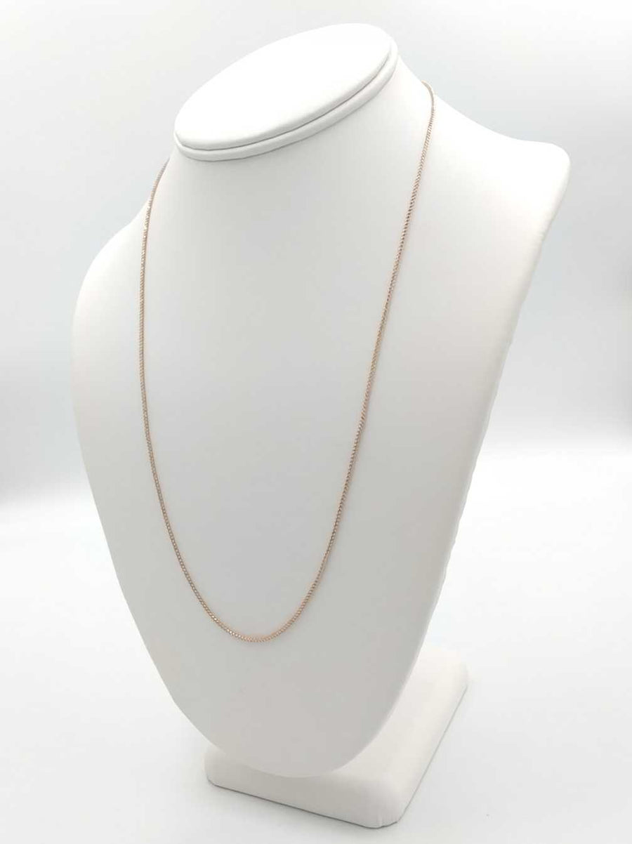 Fox Tail Chain - Rose Gold 14k (.585) 4 grams 22 inch