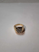 Men's Ring - Yellow Gold 14k (.585) 5.5 grams Size 10.5