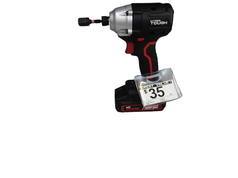 Hyper Tough 21595x8b Black Cordless Impact Drill