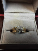 Women's Ring - Yellow Gold 10k (.417) 3 grams Size 20